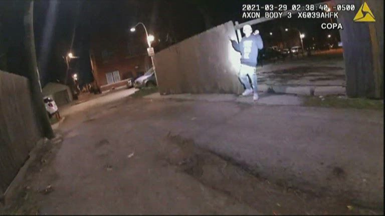 Adam Toledo shooting body camera still